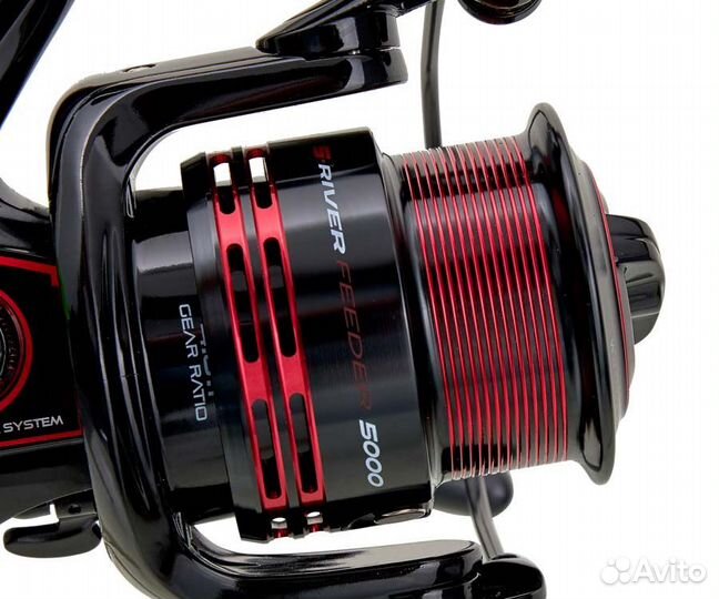 Катушка фидерная S-River Feeder 5000 ручка вкруч