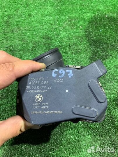 Дроссельная заслонка Bmw X3 E83 N52B25AF 2007