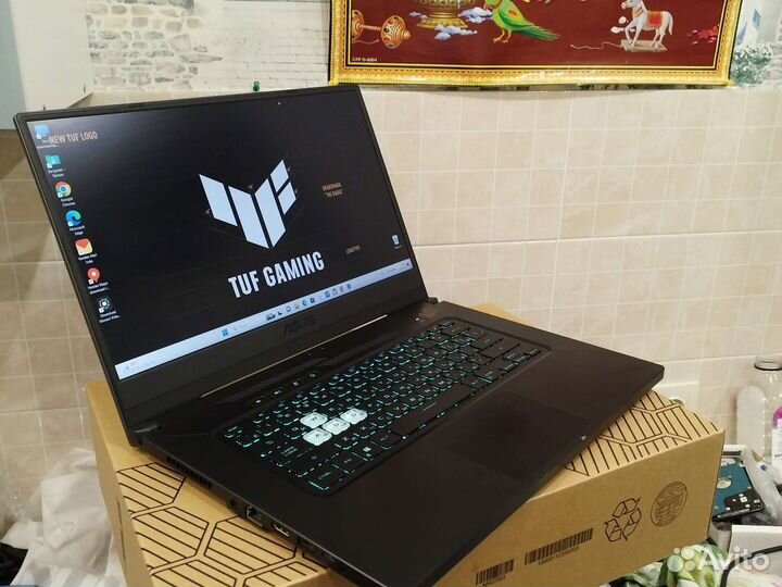 Игровой Asus TUF (144Hz/RTX3060-6GB/i5/16GB/SSD)