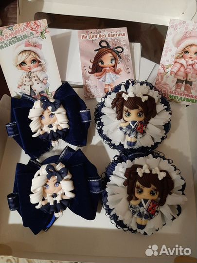 Бантики ручной работы