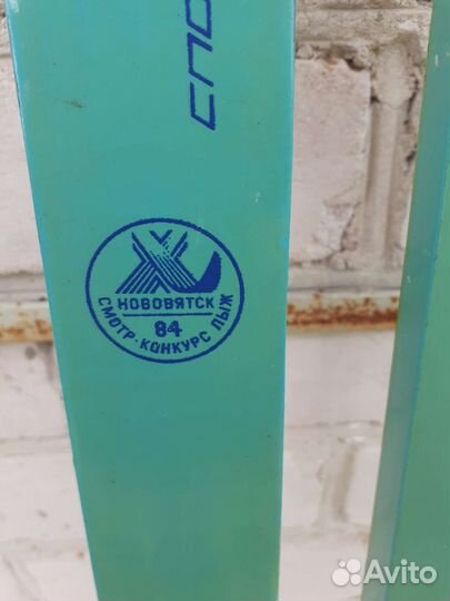 Лыжи и крепления для лыж советские