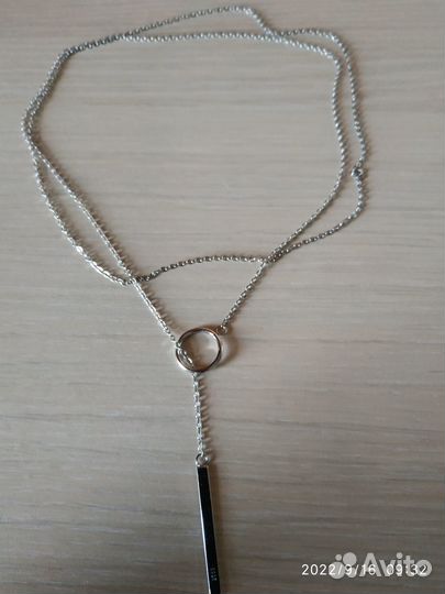 Цепь серебро 925 пробы