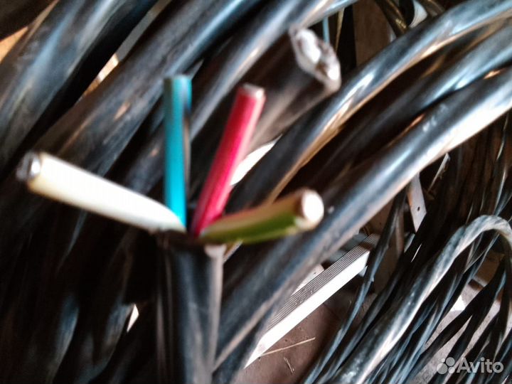 Кабель силовой алюминиевый аввг 4 на 4, 15 метров