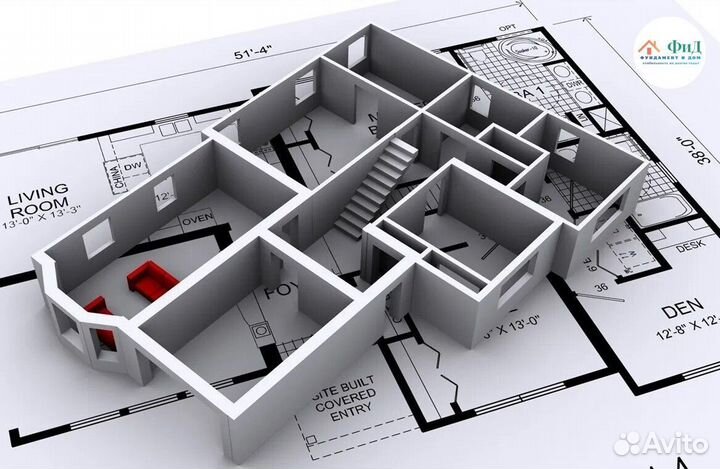Проектирование частных домов и коттеджей