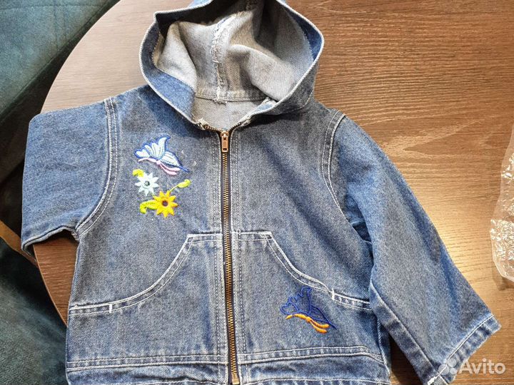 Джинсовая куртка для девочки