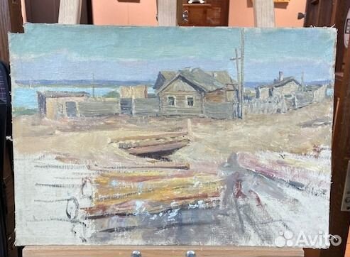 Советская картина. Якутск. Сибирь. Солоницын А.П