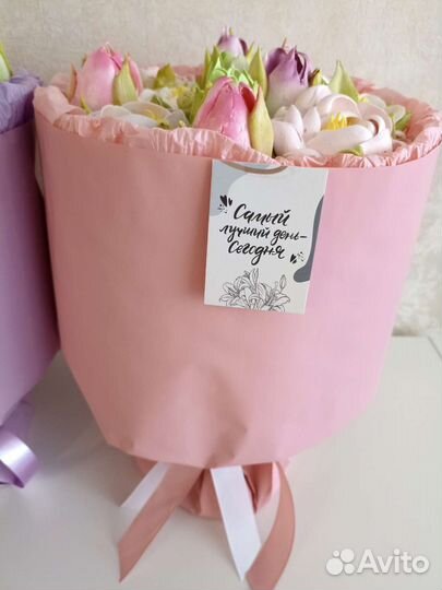 Зефирные букеты