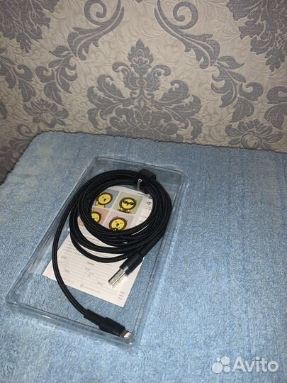 Зарядный шнур на iPhone