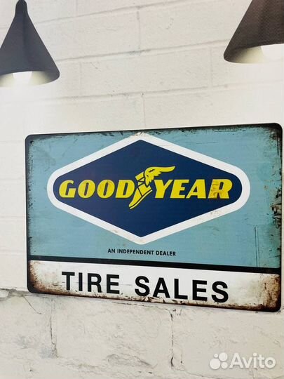 Декор на стену Good year Tire Sales