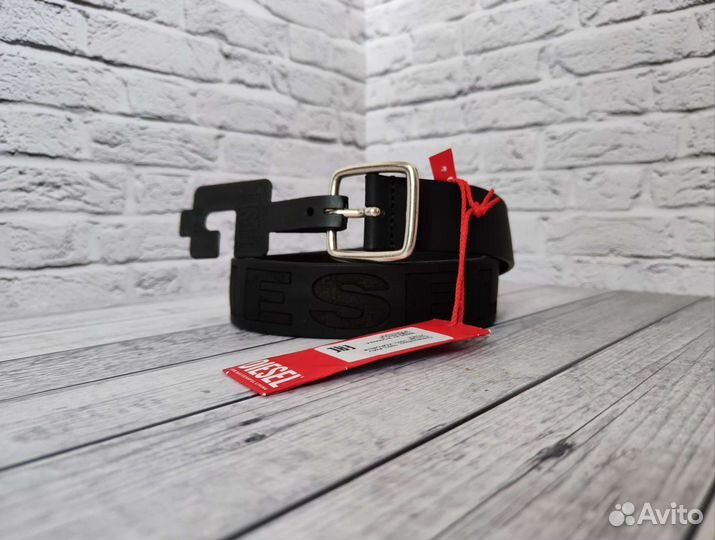 Diesel новый мужской кожаный ремень 34 оригинал