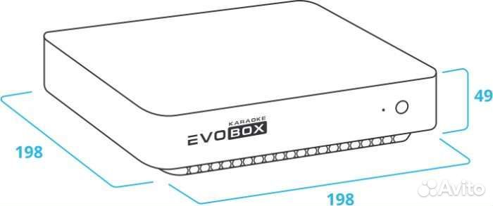Караоке для дома Evobox black 2000+100 песен