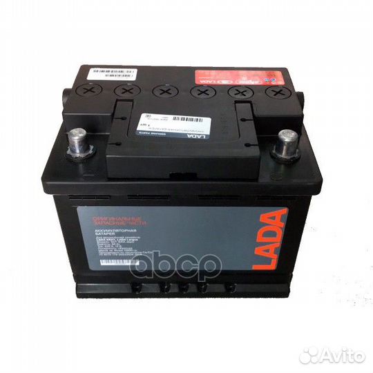 Аккумулятор LADA 62 А/ч обратная R+ 242x175x190