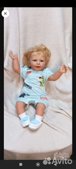 Кукла реборн мальчик 55 см