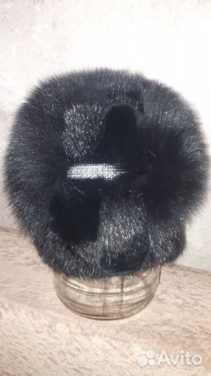 Шапка зимняя меховая женская норка