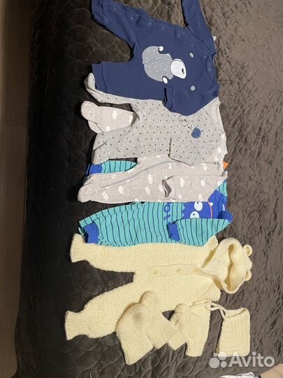 Вещи пакетом на мальчика 68