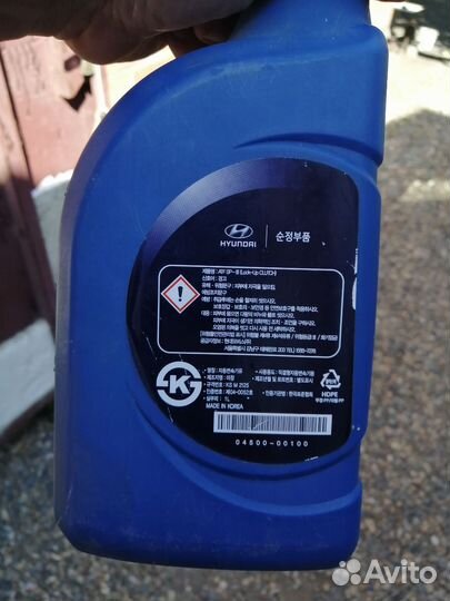 Масло трансмиссионное Hyundai ATF-SP - III, 1л