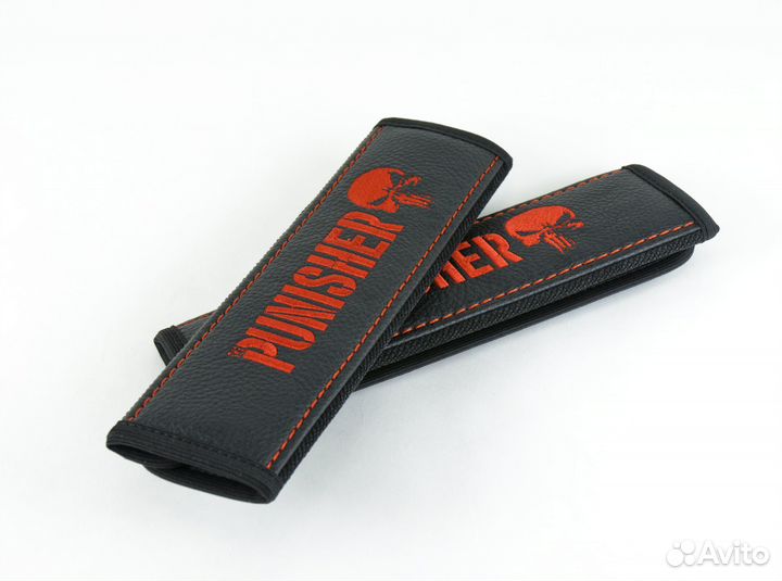 Punisher чехлы на ремни безопасности