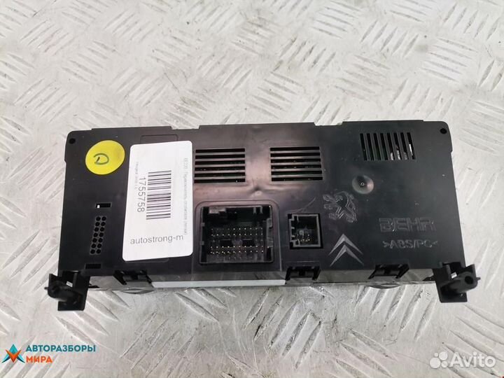 Блок управления печки / климат-контроля Peugeot