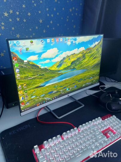 Монитор для компьютера hp 24f 1980x1080 23.8, 75 г