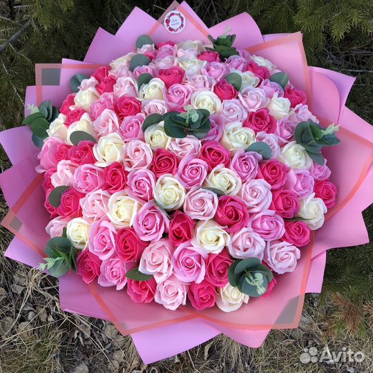 Цветы и букеты 51роза-1900