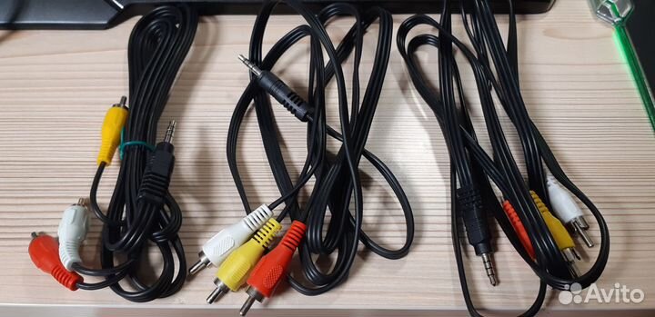 Кабели RCA (тюльпан)