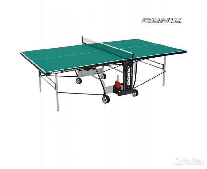 Теннисный стол donic outdoor roller 800-5 green