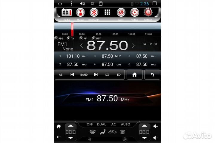 Магнитола для Mercedes Vito