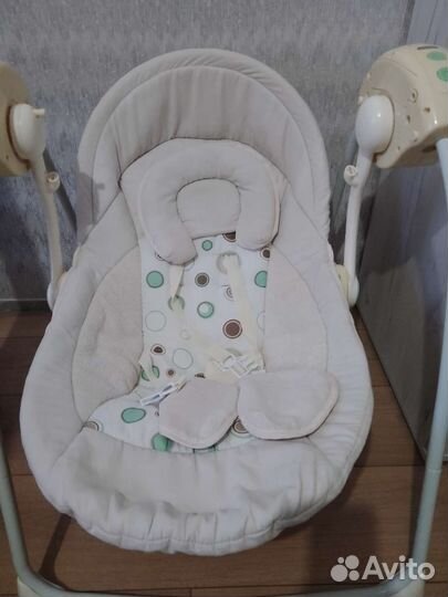 Детские качели шезлонг