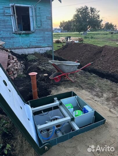 Септик с установкой