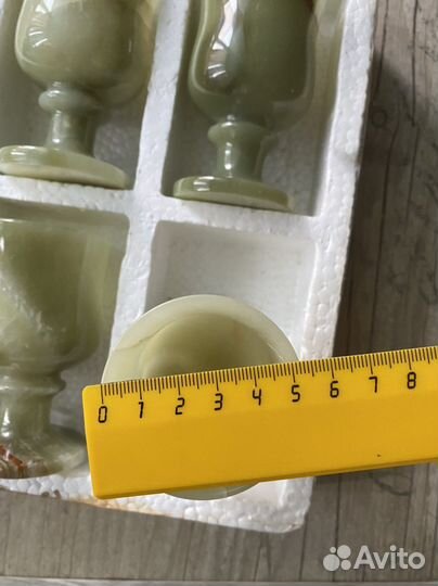 Рюмки из оникса новые