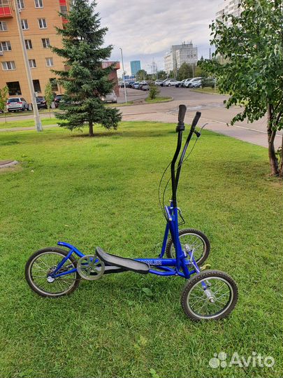 Велосипед эллиптический для пробежки на природе