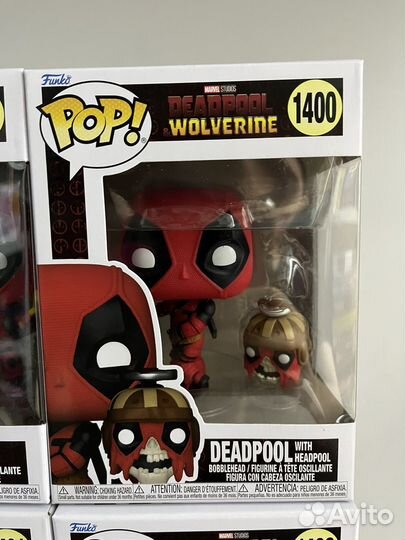 Funko POP deadpool and wolverine
