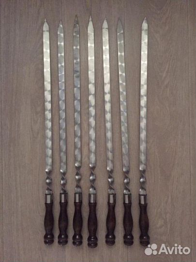 Шампуры для люля-кебаб широкие