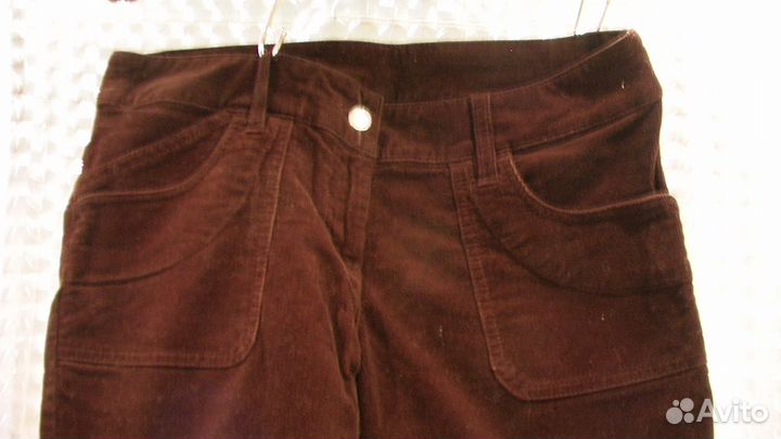 Джинсы вельветовые