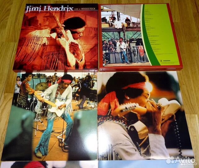 Jimi Hendrix Live AT Woodstock BOX 3LP 200g US