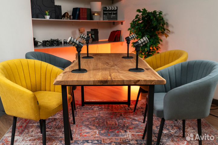 Видеостудия. Съемка подкастов, интервью, видеоурок