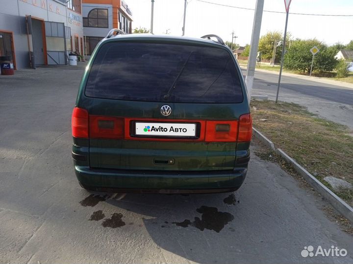 Volkswagen Sharan 1.8 МТ, 2002, 332 000 км