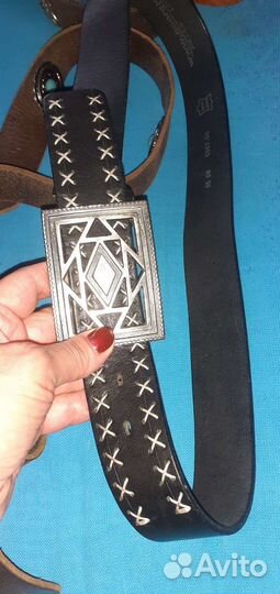 Ремни кожанные