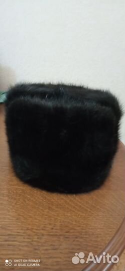 Норковая шапка мужская новая