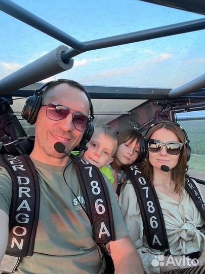 Полет на частном самолете с фотосессией