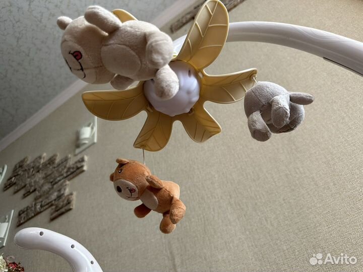 Детские электрокачели pituso Carino