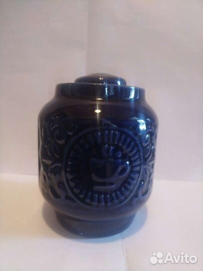 Керамическая емкость для хранения чая СССР