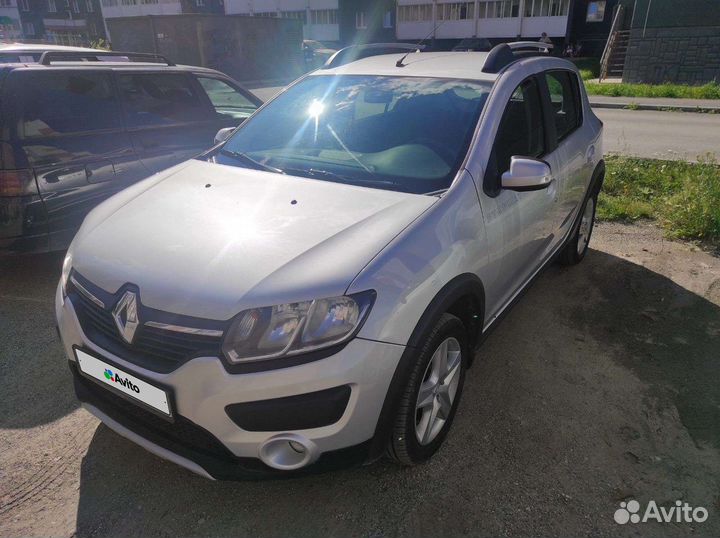 Renault Sandero Stepway 1.6 AT, 2017, 160 000 км