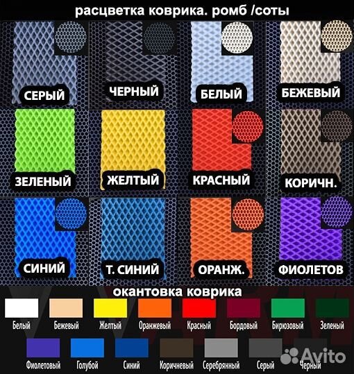 Коврики эва ева eva 3d с бортами Симферополь