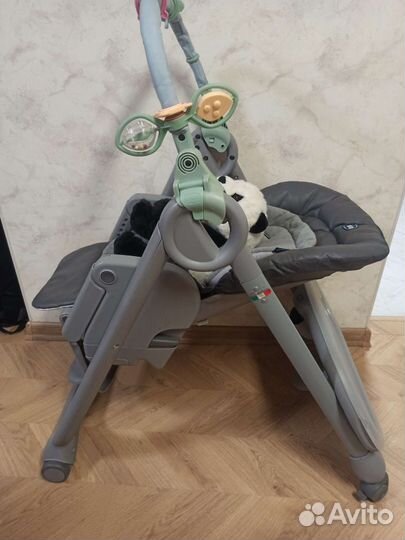 Стульчик для кормления chicco polly magic relax