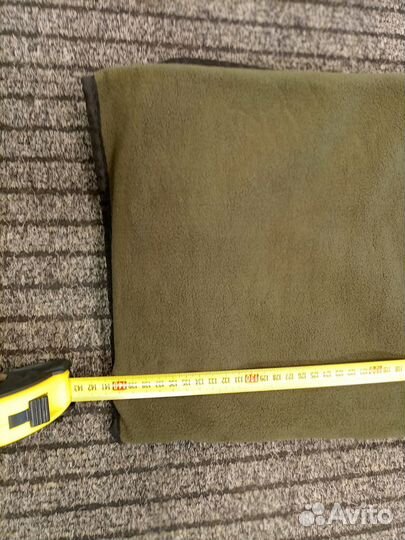 Плед зеленый с ручкой Duster