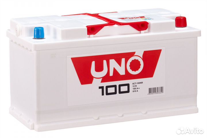 Аккумулятор UNO 6ст-100 (0) NR