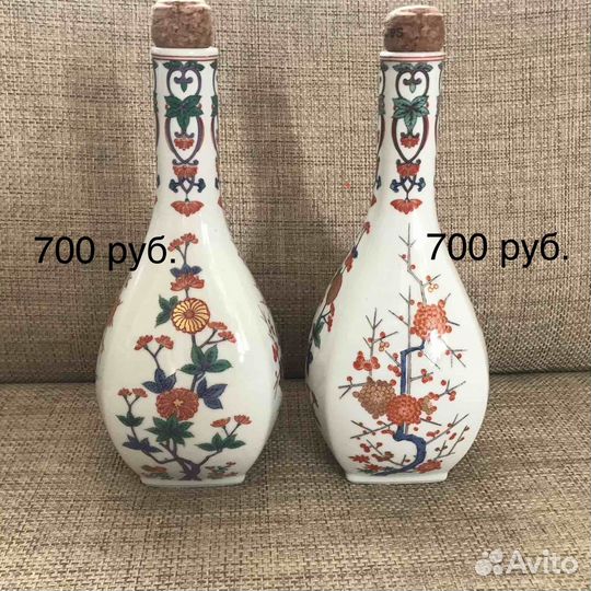 Рюмки для сакэ. Графин/штоф/бутылка.Япония