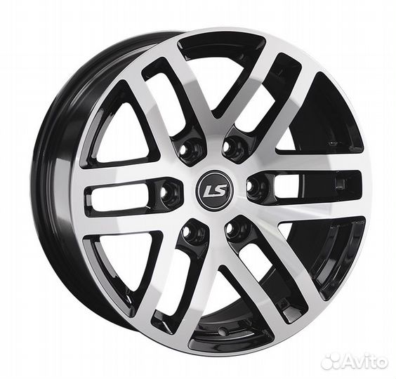 R17 6x139,7 8,5J ET30 D106,1 LS Wheels 1279 BKF