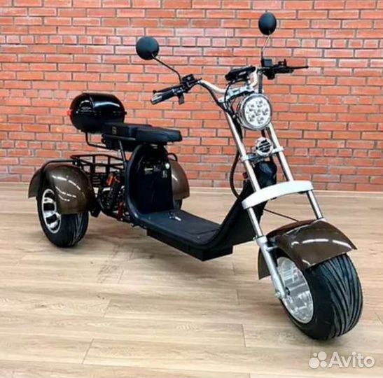 Скутер citycoco электро